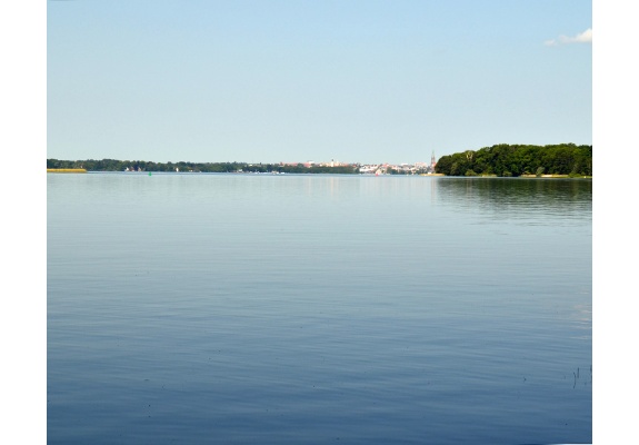 View of Lake Schwerin from the Raben Steinfeld Walkway